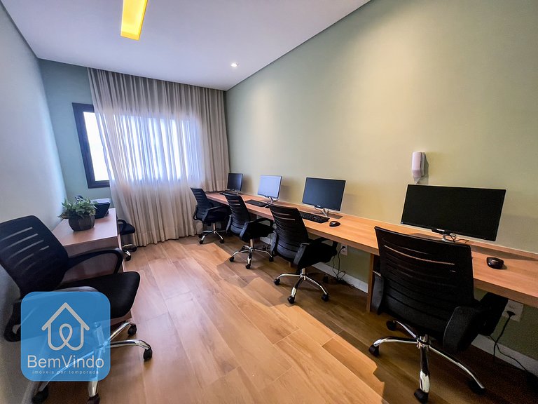 Studio Aconchegante no Coração da Barra