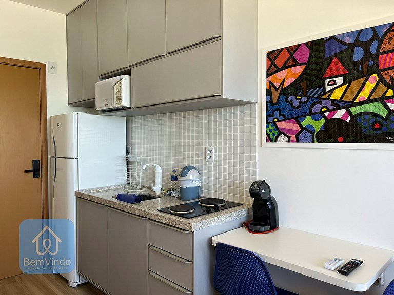 Apartamento Vista Mar Aconchegante no Smart Pituba