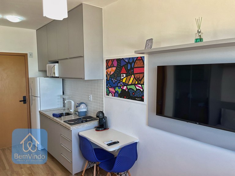 Apartamento Vista Mar Aconchegante no Smart Pituba