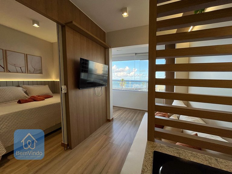Apartamento Luxuoso com Vista Mar na Pituba