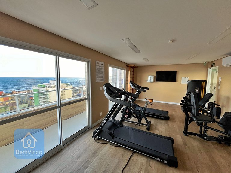 Apartamento Luxuoso com Vista Mar na Pituba