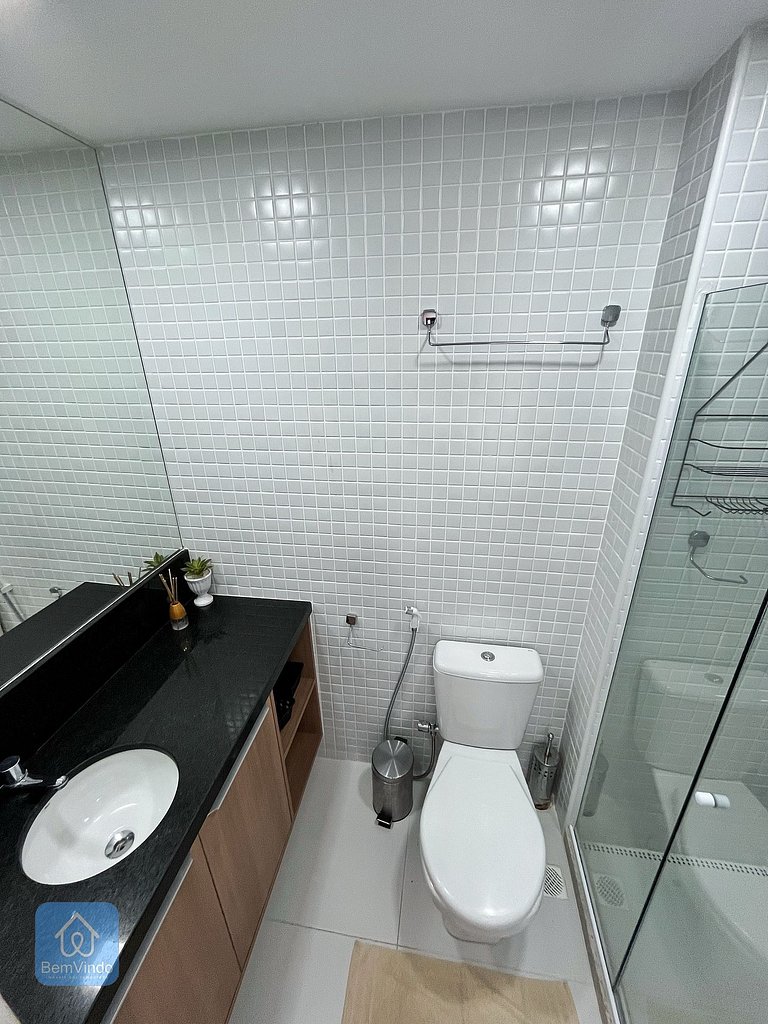 Studio Completo a 150m da Praia da Barra