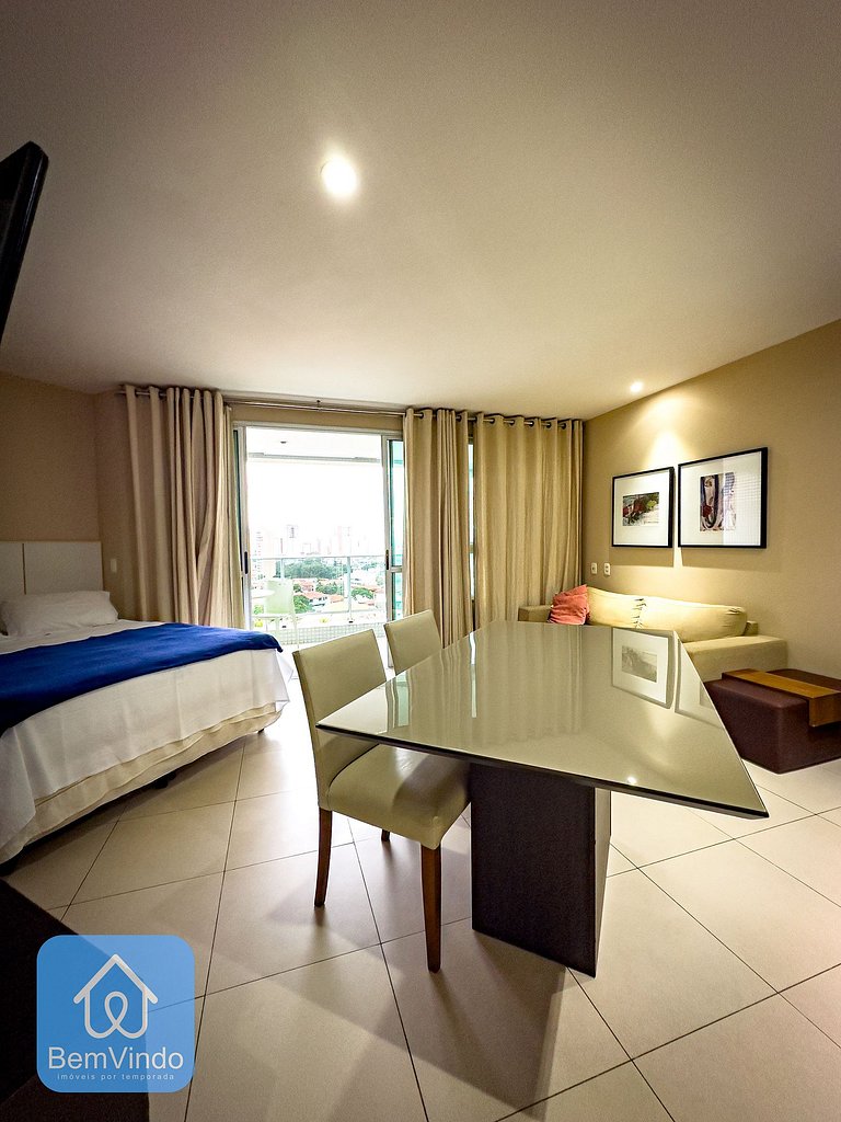 Apartamento completo e luxuoso no Mundo Plaza