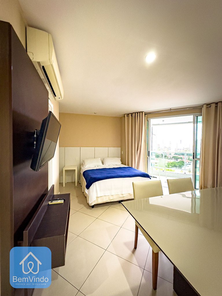 Apartamento completo e luxuoso no Mundo Plaza
