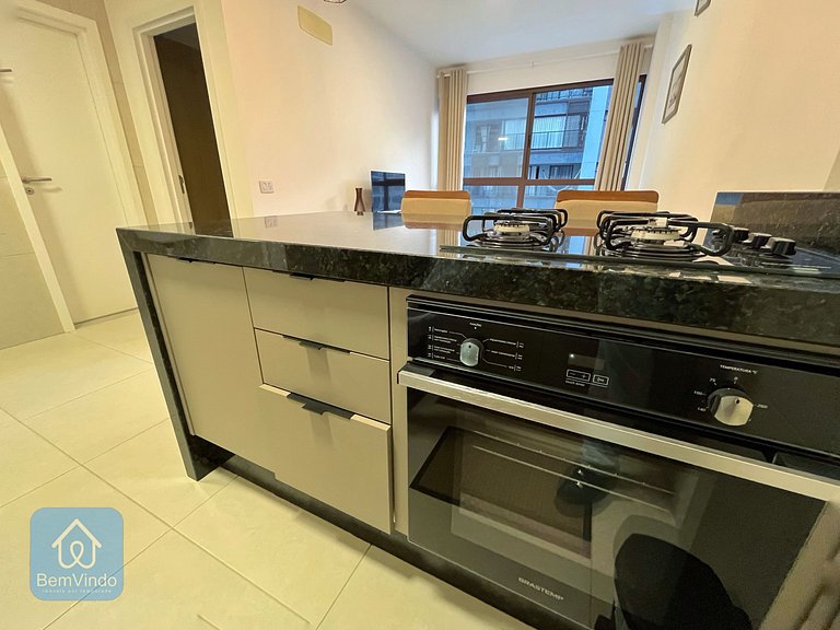Apartamento Confortavel em Prédio de Luxo na Barra