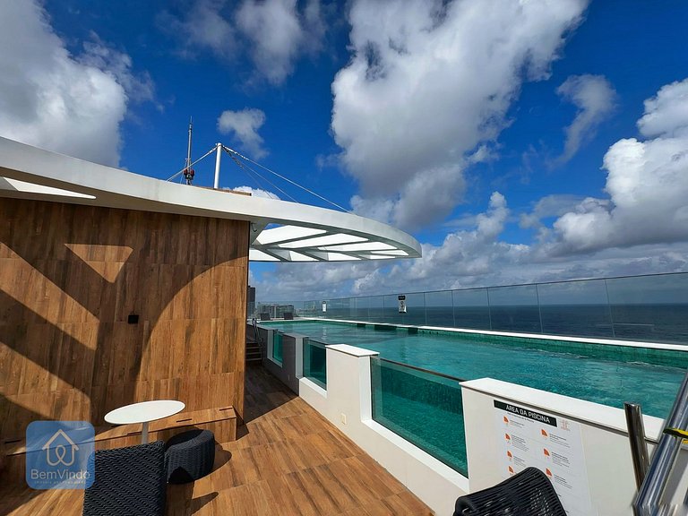 Apartamento Confortavel em Prédio de Luxo na Barra