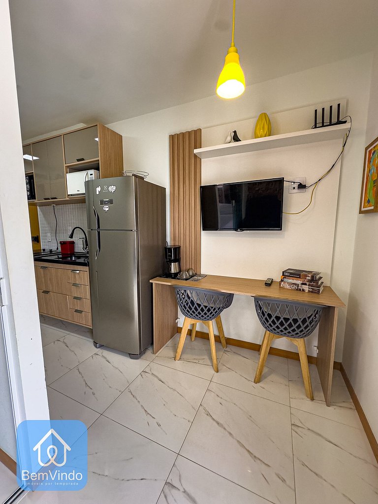 Apartamento Com Varanda na Barra