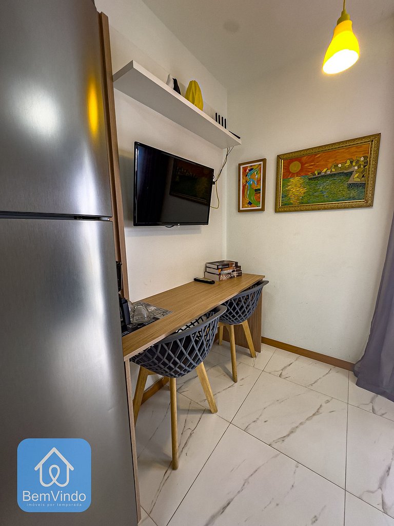 Apartamento Com Varanda na Barra