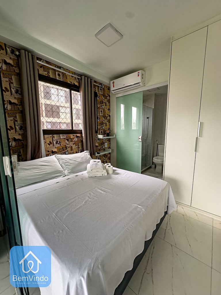Apartamento Com Varanda na Barra