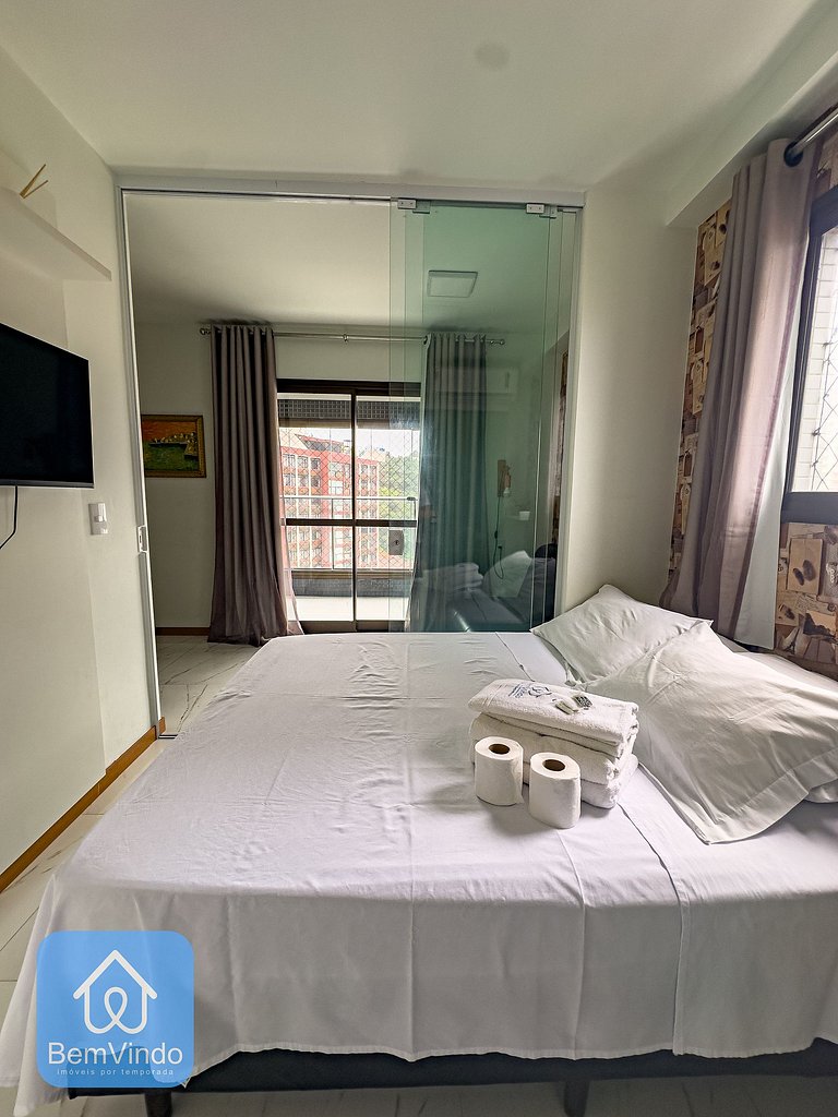 Apartamento Com Varanda na Barra