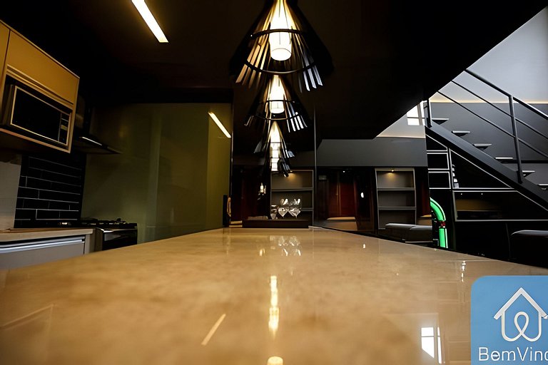 Duplex Alto Luxo no Cloc Marina vista Mar incrível