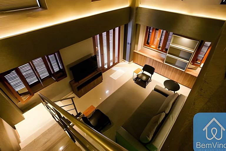 Duplex Alto Luxo no Cloc Marina vista Mar incrível