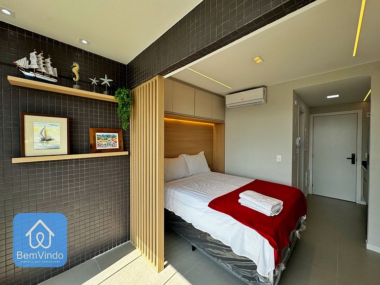 Apartamento Moderno e Confortével no Barra Conceito