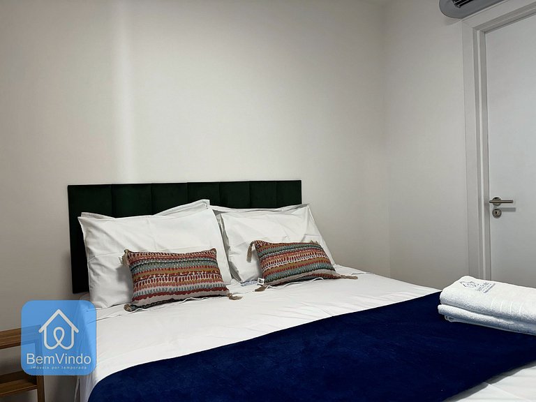Quarto e Sala Aconchegante no Barra Conceito