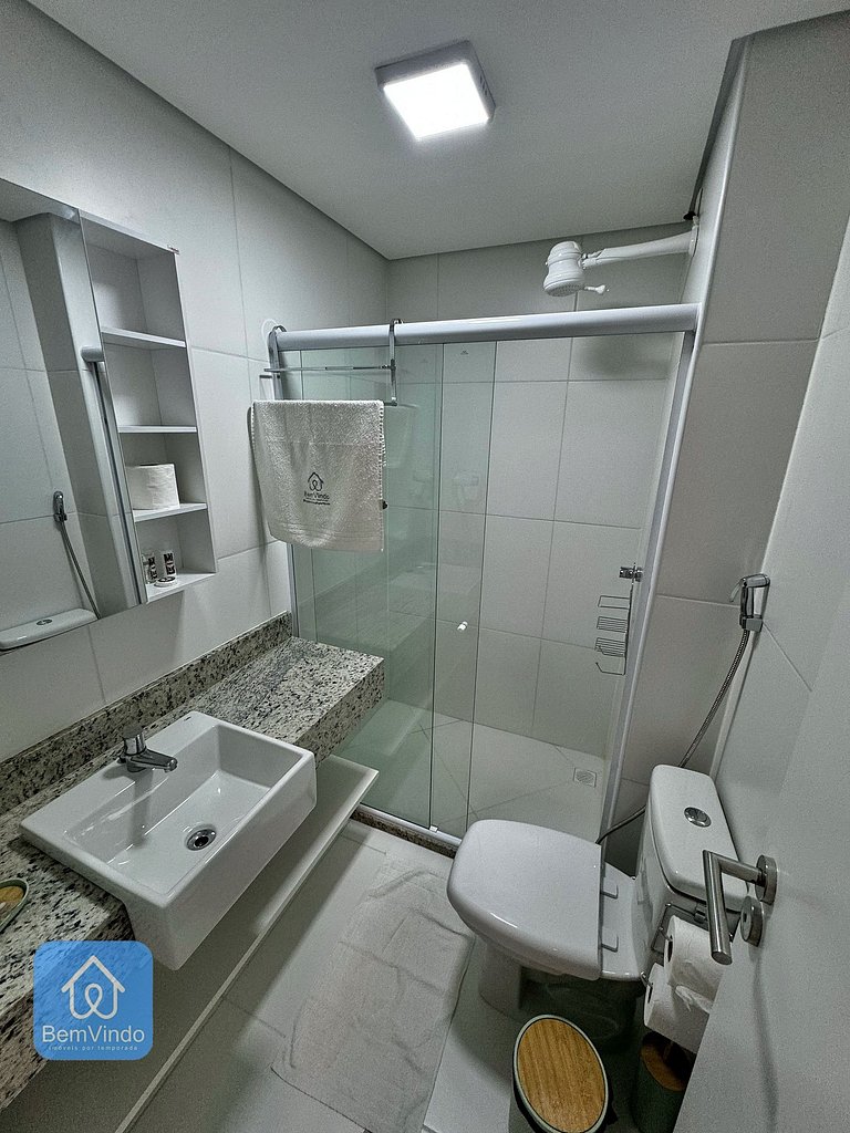 Quarto e Sala Aconchegante no Barra Conceito