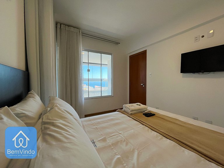 Apartamento Completo Vista Mar no Ondina Residence