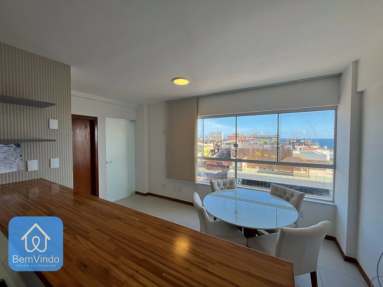 Apartamento Completo Vista Mar no Ondina Residence