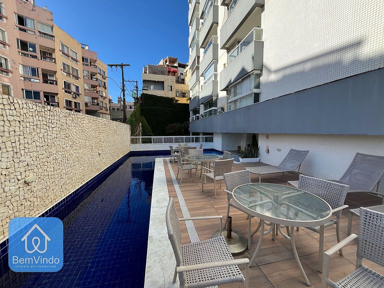Apartamento Completo Vista Mar no Ondina Residence