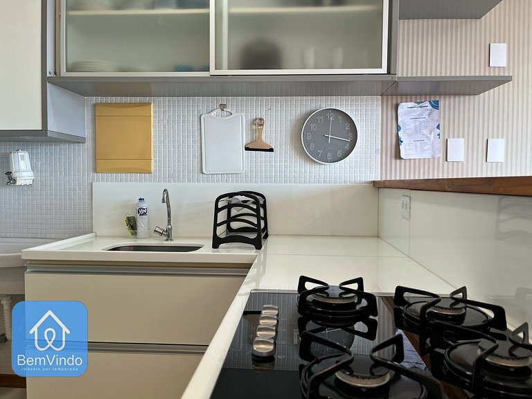 Apartamento Completo Vista Mar no Ondina Residence