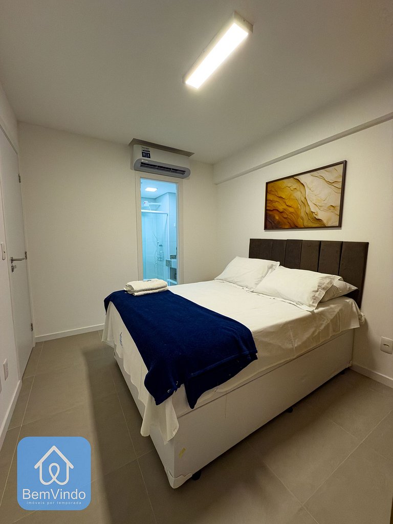 Quarto e Sala Aconchegante no Barra Conceito