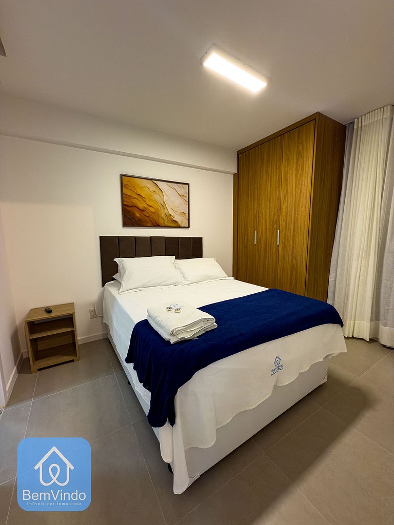 Quarto e Sala Aconchegante no Barra Conceito