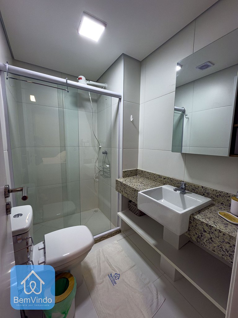 Quarto e Sala Aconchegante no Barra Conceito
