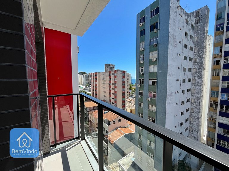 Quarto e Sala Aconchegante na Barra