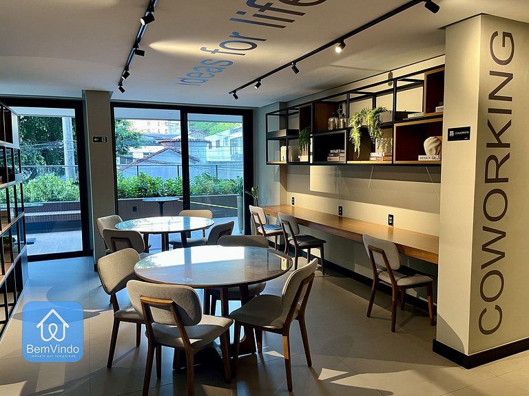 Studio Confortável e Moderno Na Barra