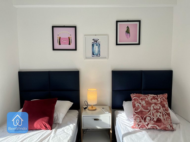 Apartamento de luxo 2 quartos no Barra Conceito