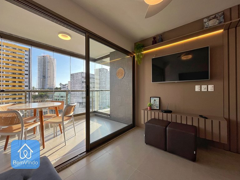 Apartamento de luxo 2 quartos no Barra Conceito