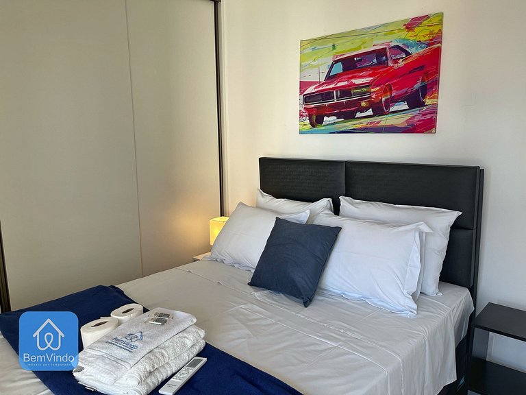 Apartamento de luxo 2 quartos no Barra Conceito