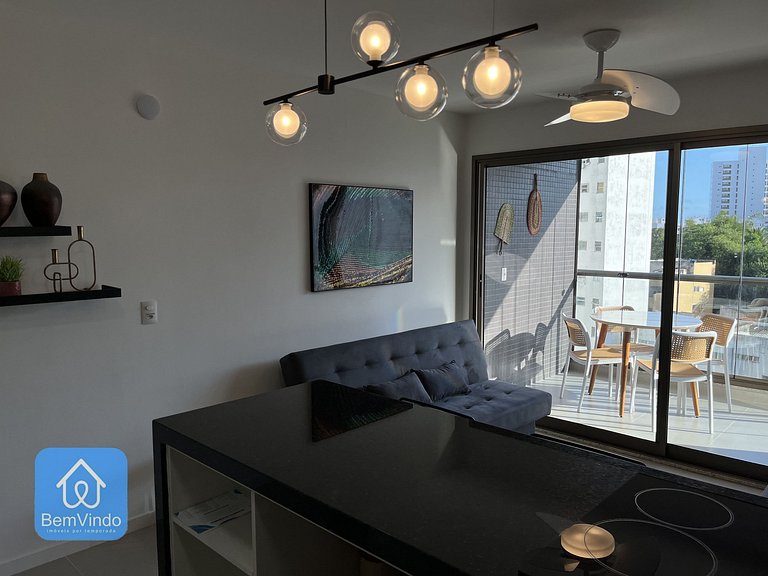 Apartamento de luxo 2 quartos no Barra Conceito