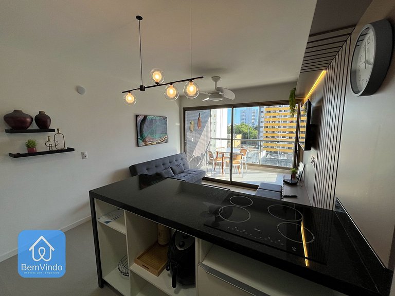 Apartamento de luxo 2 quartos no Barra Conceito