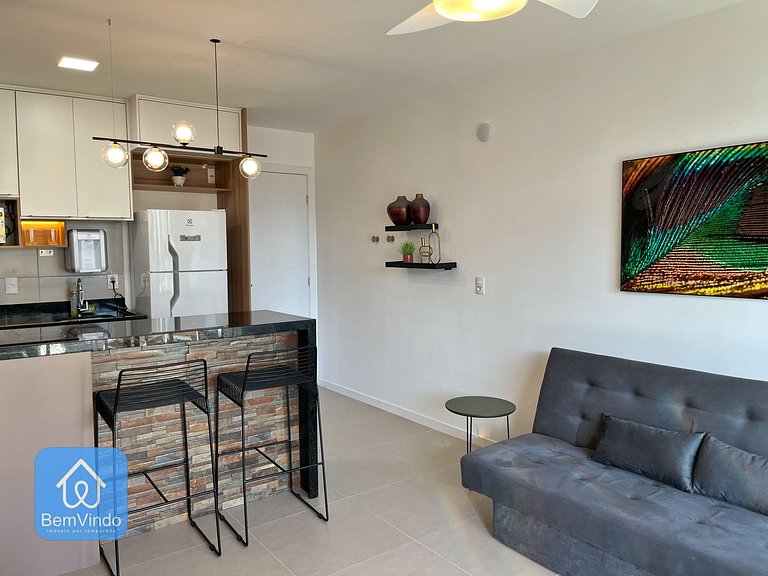 Apartamento de luxo 2 quartos no Barra Conceito