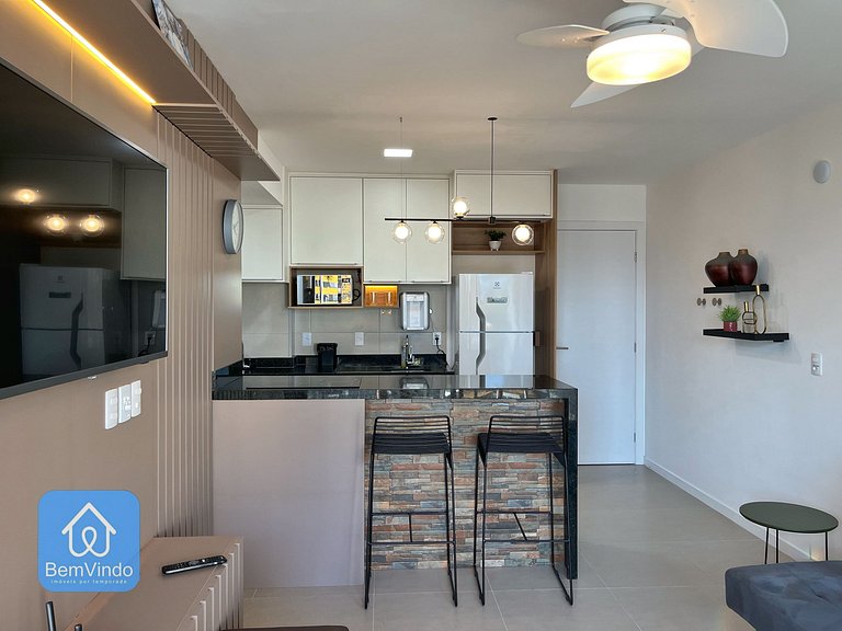 Apartamento de luxo 2 quartos no Barra Conceito