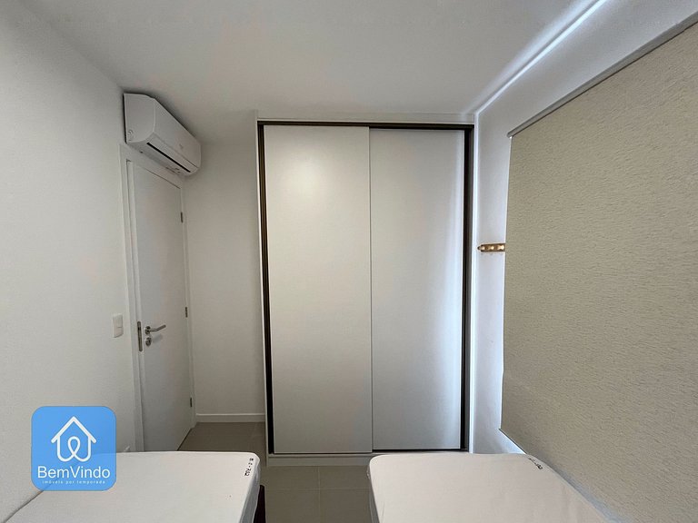 Apartamento de luxo 2 quartos no Barra Conceito