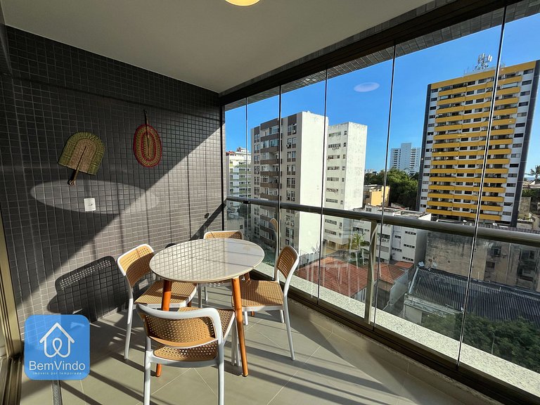 Apartamento de luxo 2 quartos no Barra Conceito
