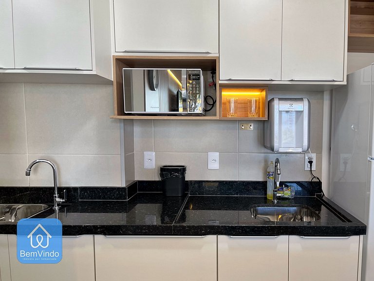 Apartamento de luxo 2 quartos no Barra Conceito
