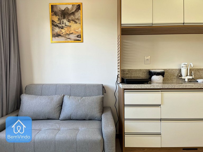 Charmoso Quarto e Sala Na Ondina