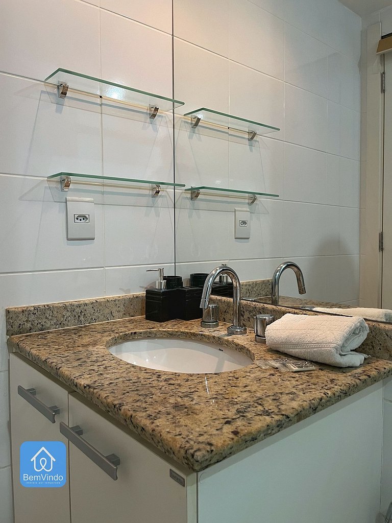 Apartamento Equipado ao Lado Do Salvador Shopping