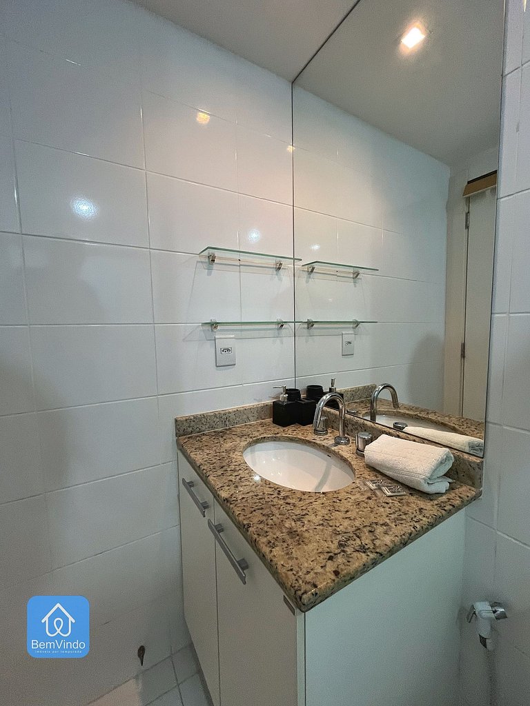 Apartamento Equipado ao Lado Do Salvador Shopping