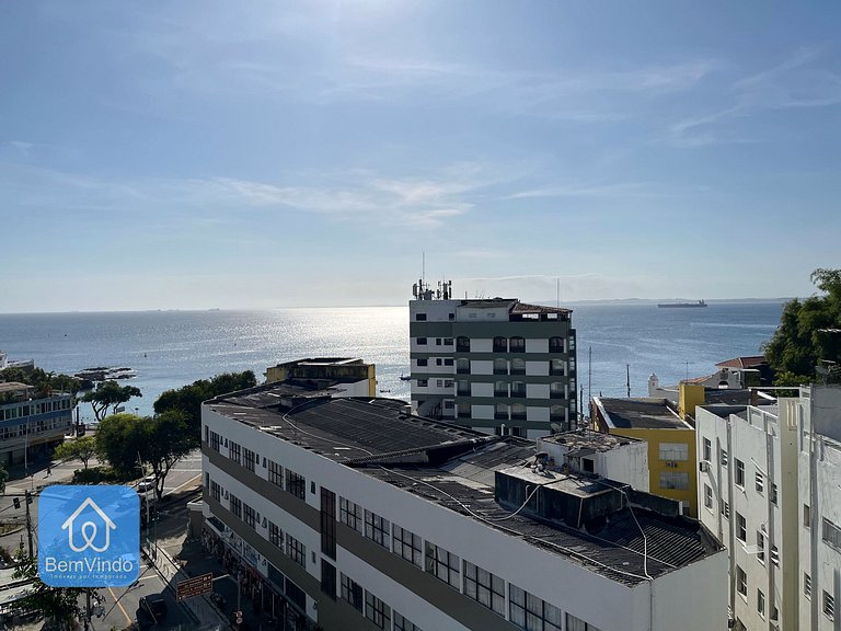 Apartamento Amplo e Acolhedor Vista Mar Na Barra