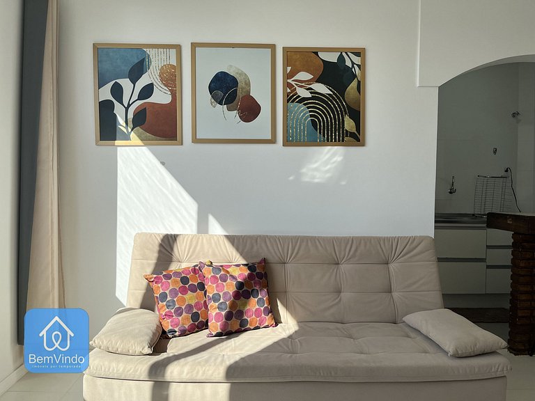 Apartamento Amplo e Acolhedor Vista Mar Na Barra