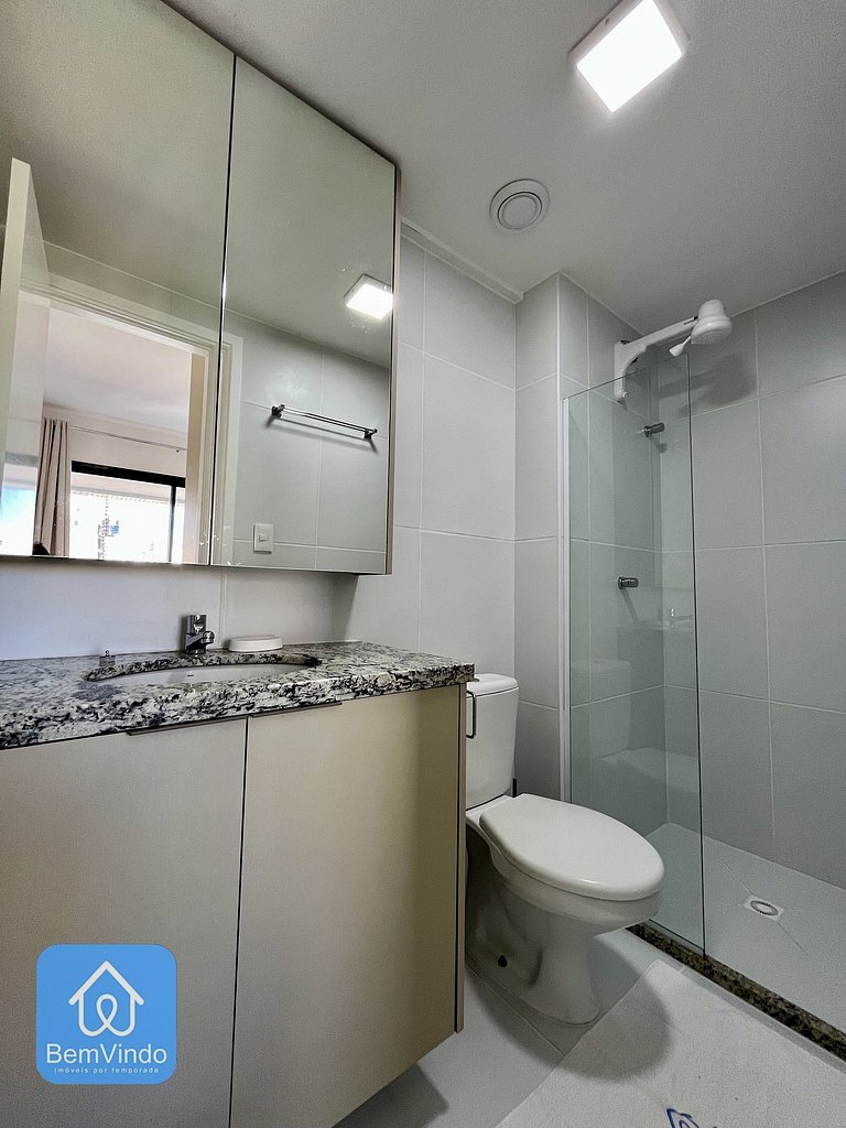 Apartamento Organizado e Confortável Na Barra