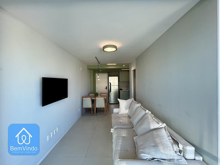 Lindo Apartamento Vista Mar Na Barra