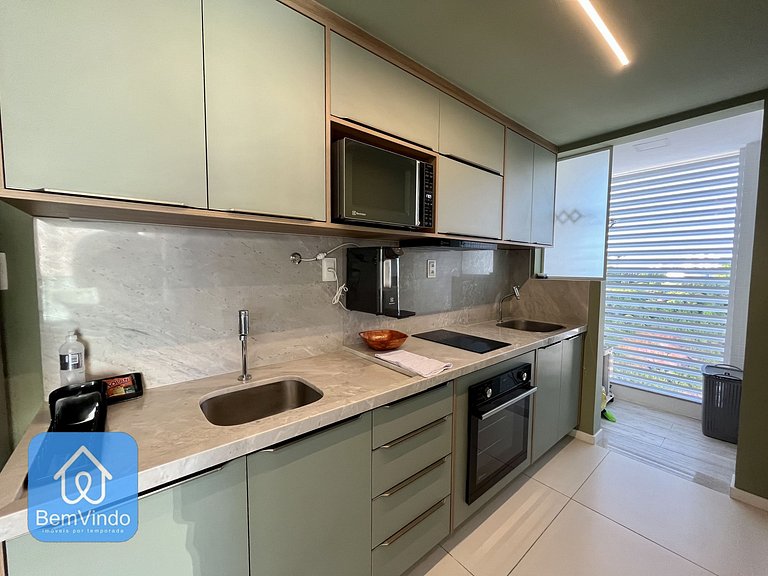Lindo Apartamento Vista Mar Na Barra