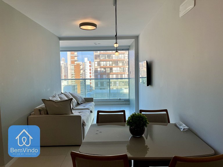 Lindo Apartamento Vista Mar Na Barra