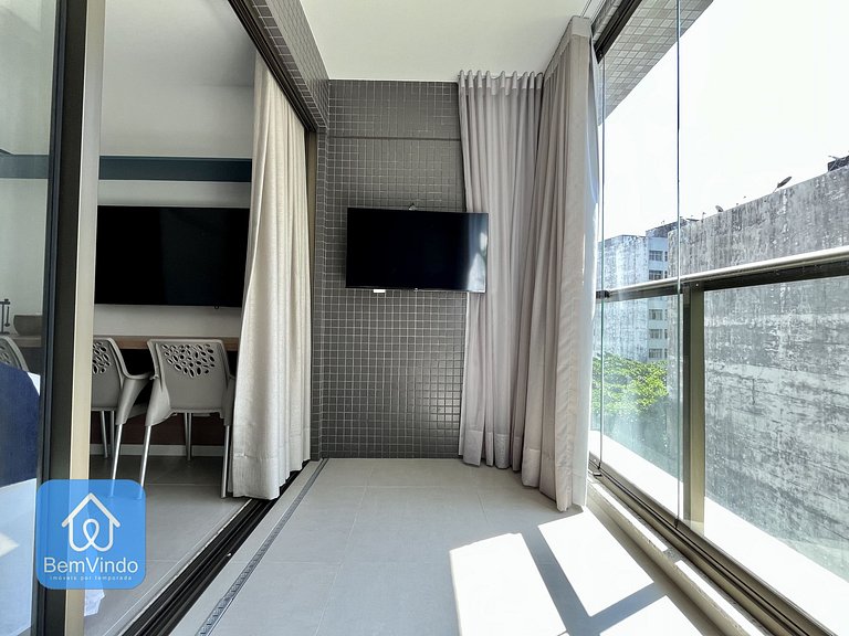 Equipado e Completo Apartamento Na Barra