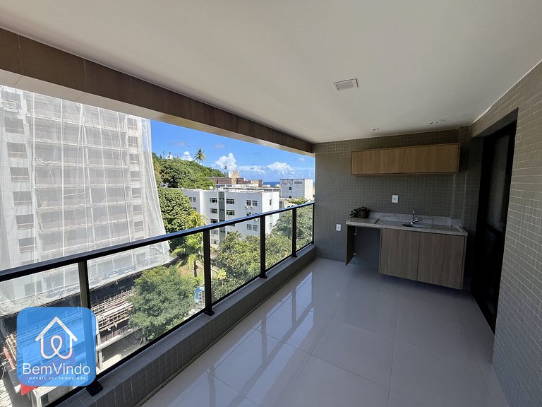 Refúgio Perfeito: Apartamento Completo Na Ondina
