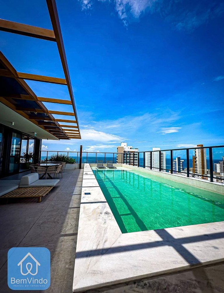 Apartamento Completo e Confortável No Blue Barra